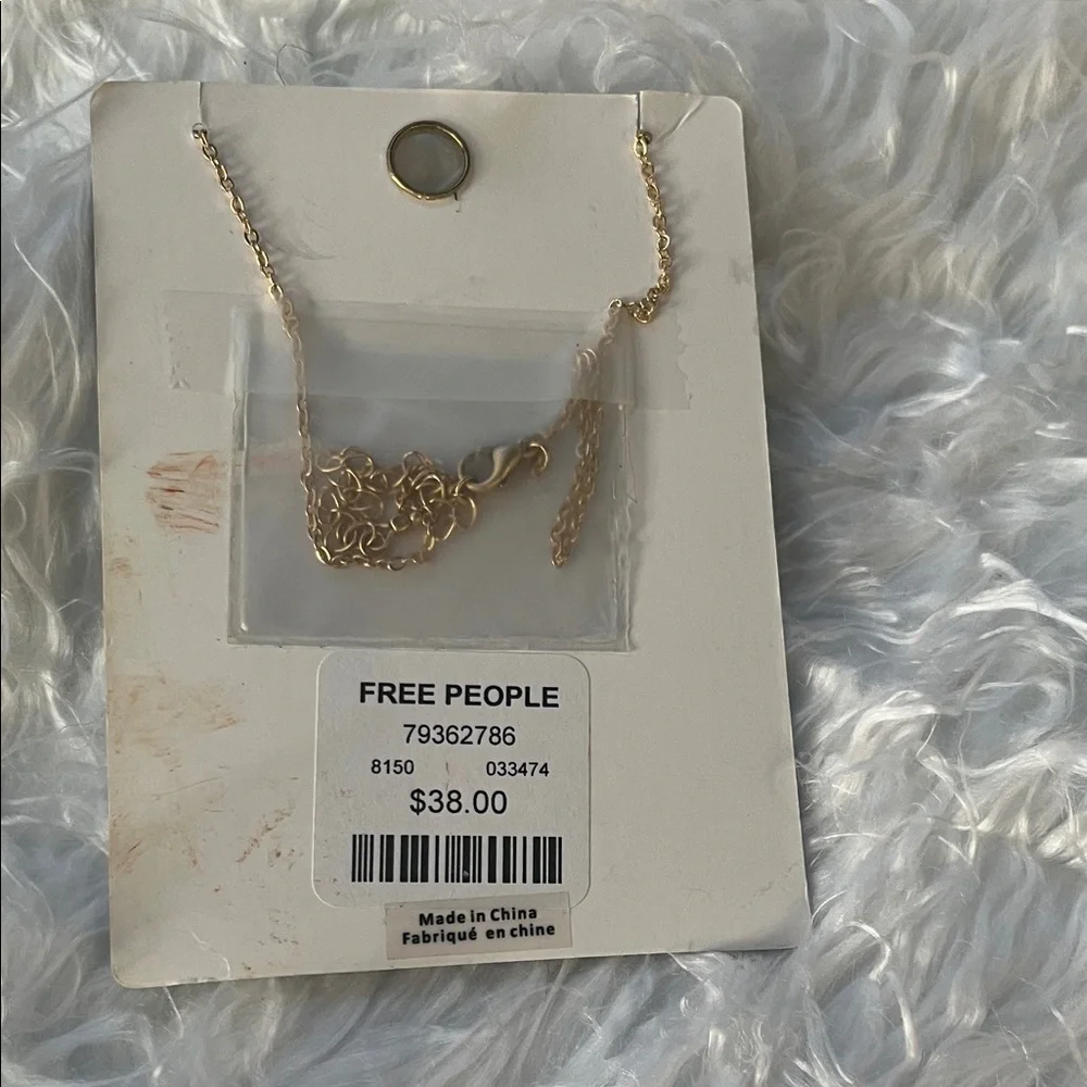 Free People Gold Astrology Necklace in Cancer - Picture 3 of 6